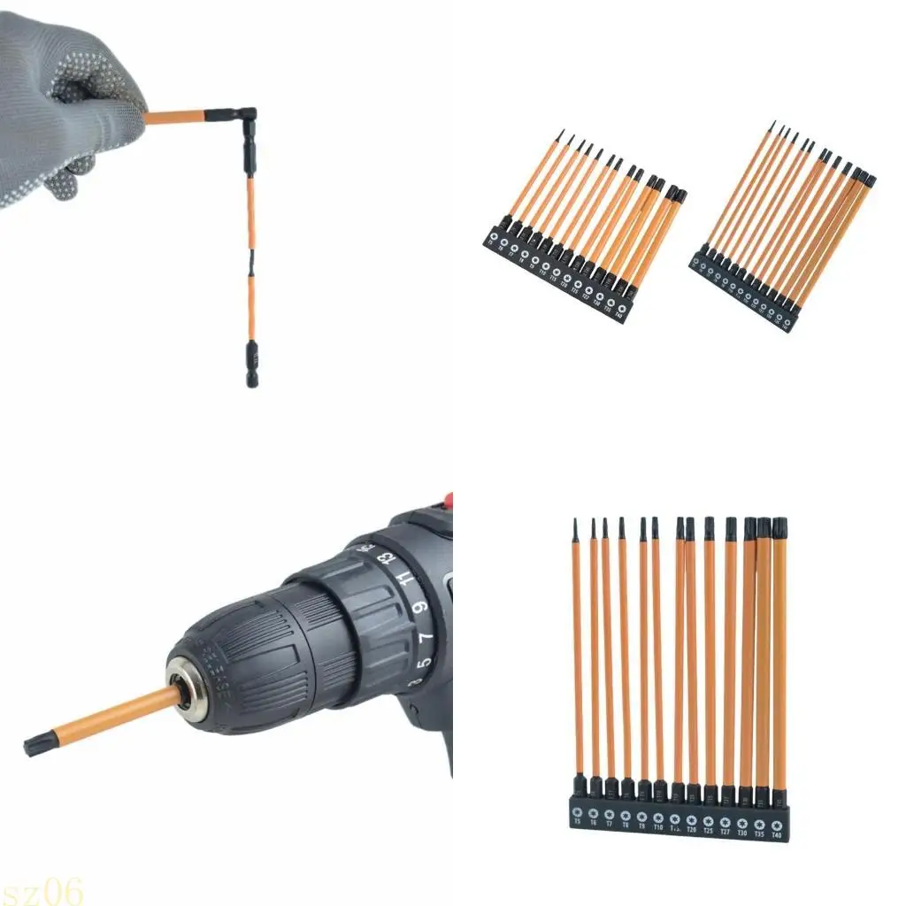 

Q2Q4 13PCS HEAD HEAD ALLEN DRENCHS DRILE BIT SET OUTDRIVE BIT SET сталь