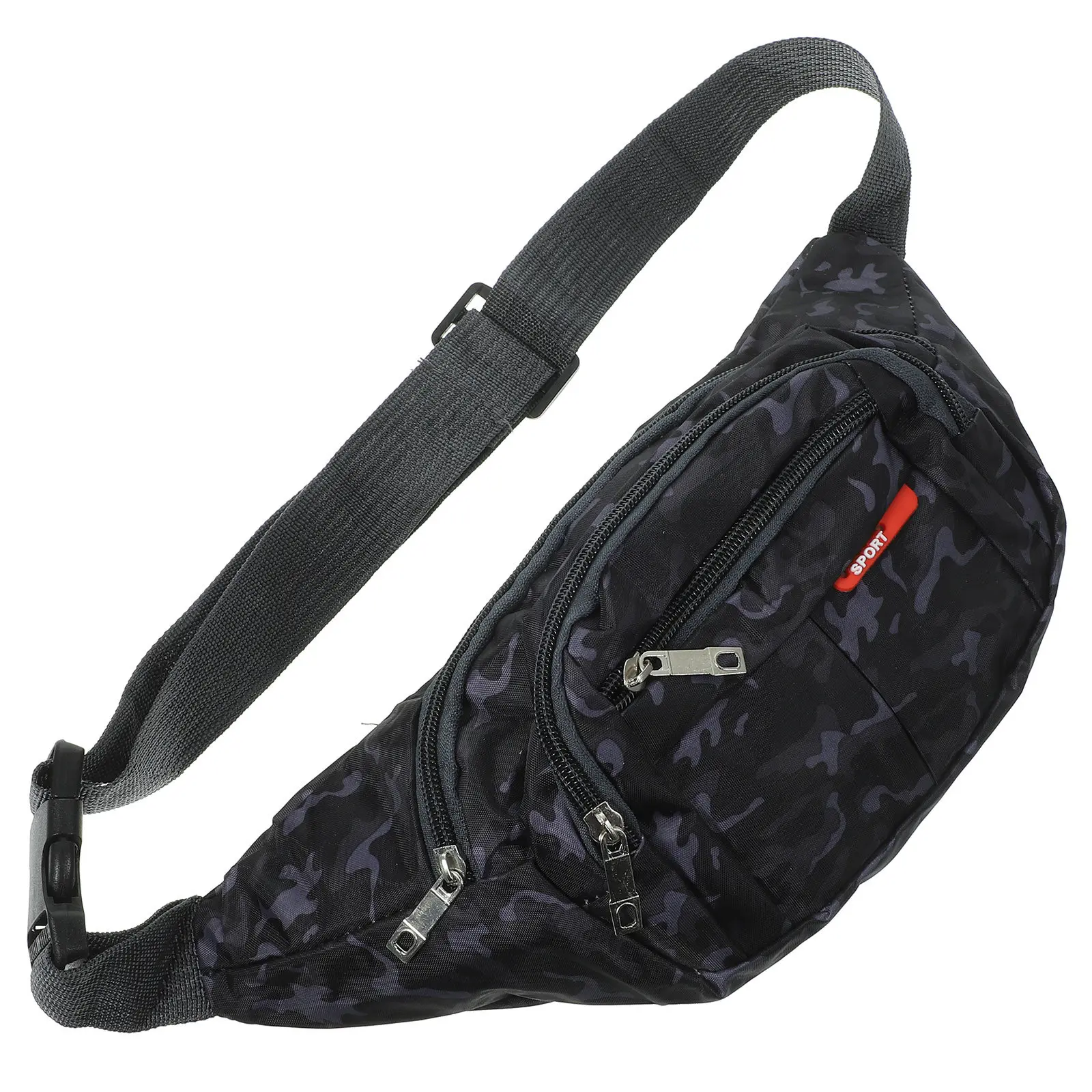 Running Waist Bag Versatile Compact Outdoor Waist Pack for Sports Fitness Hunting Camping Trekking Mountain Biking Hiking