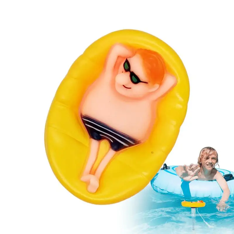 

Floating Pool Thermometer Large Size Durable Thermometer With String For Swimming Pools Hot Tub Spa