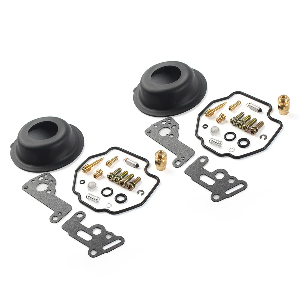 Motorcycle Carburetor Repair Rebuild Kit Diaphragm 2 Sets For Yamaha XV535 XV500 Virago XV 500 535