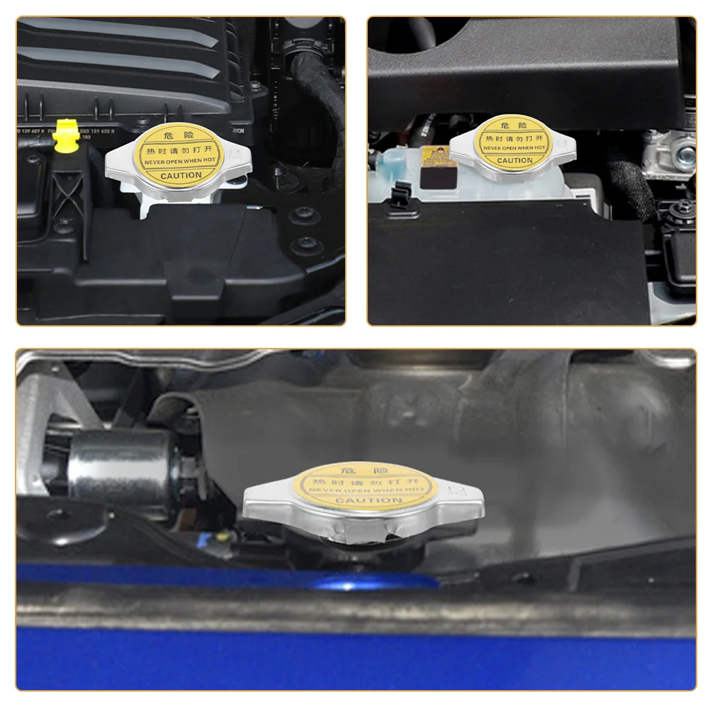 

Radiator Cap Water Tank Fuel Cap For Car Vehicle Metal Cooling System Engine Oil Tank Lid Auto Replacement Part Automotive