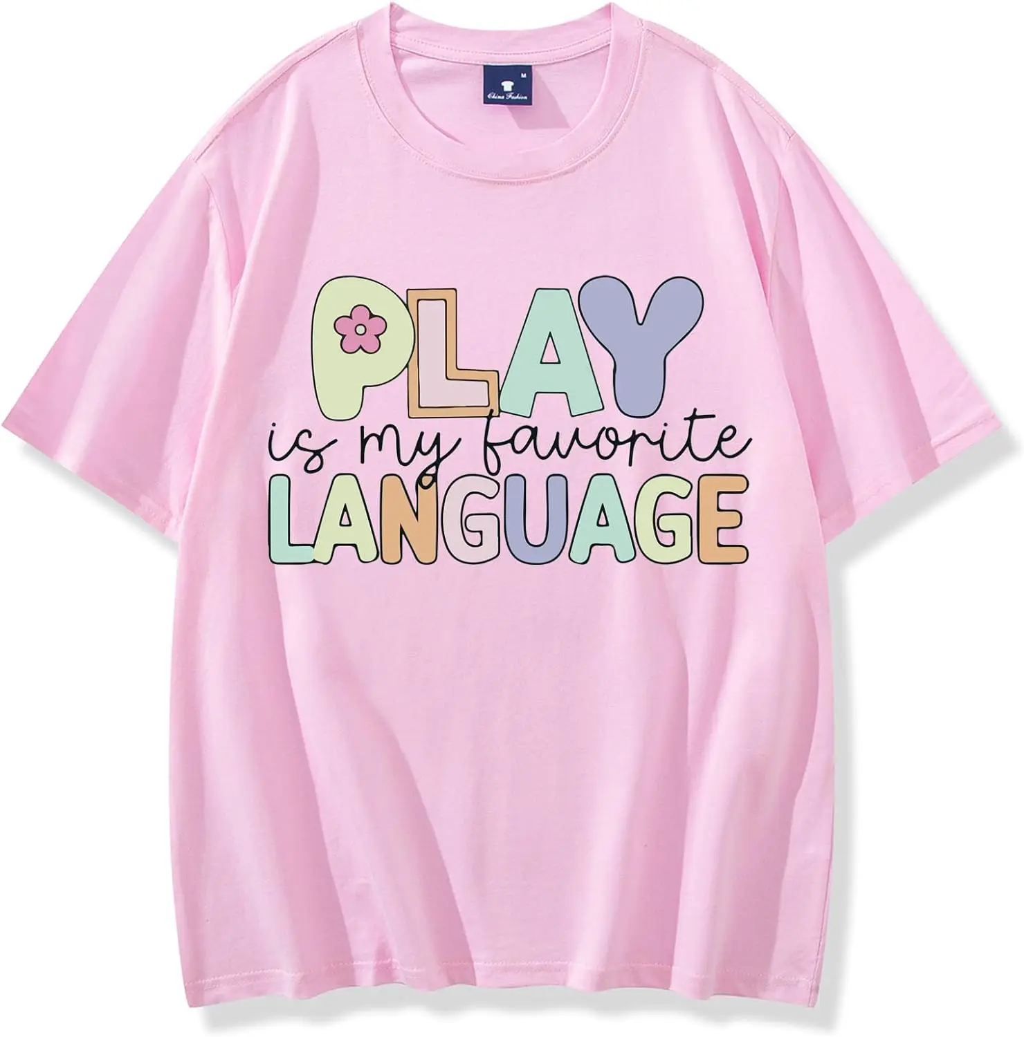 

Play is My Favorite Language Shirt, Speech Therapist Comfort T-Shirt