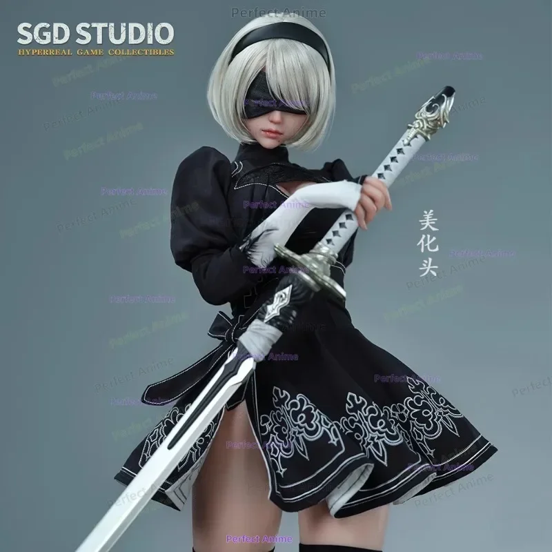 [Pre-order] SGD002 Cos Nier 2b Three-point Full Silicone Double Version Doll Figure Doll Statue