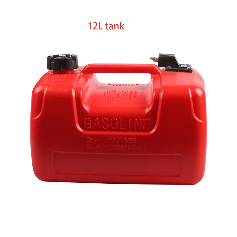 External Tank 12L/24L Gasoline Drum Boat Motor Engine Anti-static Portable Oil Drum Tubing