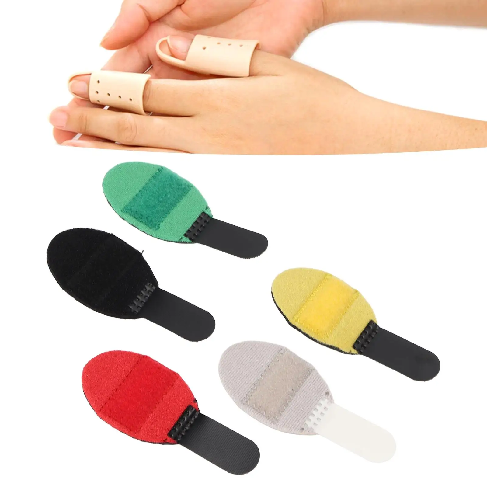 Aluminum Finger Splint: Reduce Pain, Fix Broken Fingers, Adjustable for Arthritis - Nightwear