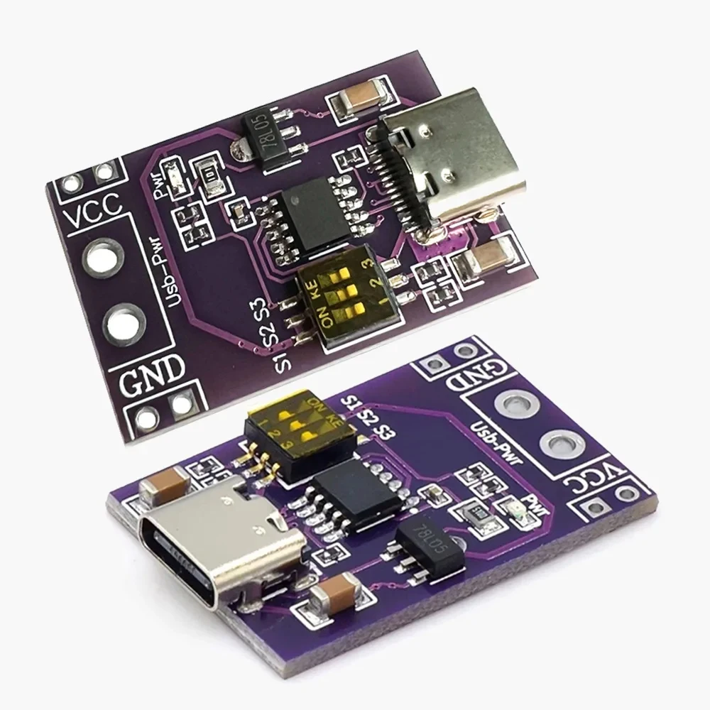 PD/QC/AFC Fast Charge Decoy Trigger TYPE-C