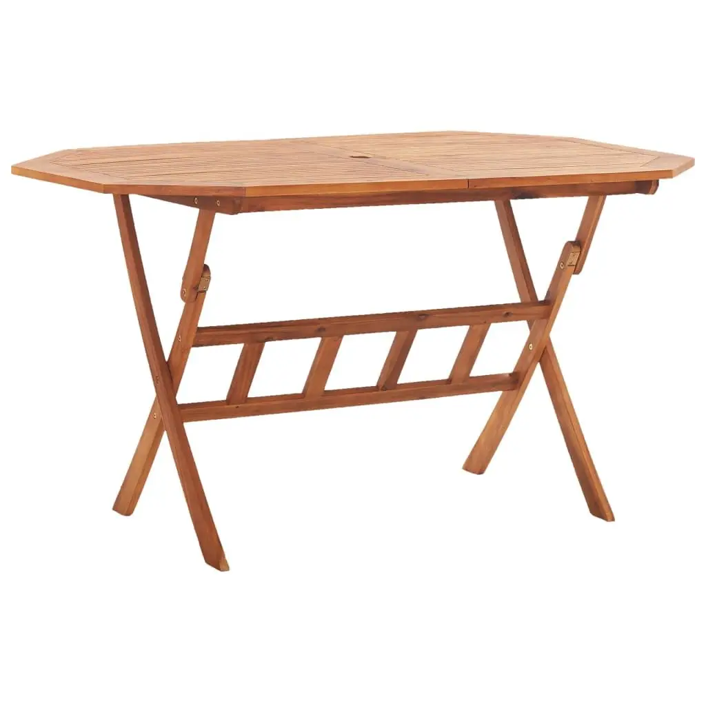

Складной стол для патио, 53,5 x 33,5 x 29,5 дюймов, массив акации