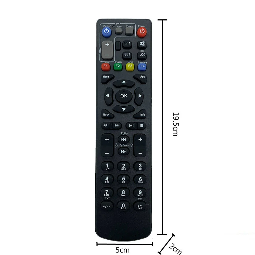 ABS Replacement Smart Control for ZTE ZXV10 B600 B700 Television Set-top Box Remote Control