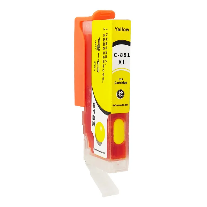 PGI-880 CLI-881 Refillable Ink Cartridge for Canon 880 881 PIXMA TS9180 TS6380 TS8380 TS9580  Printer