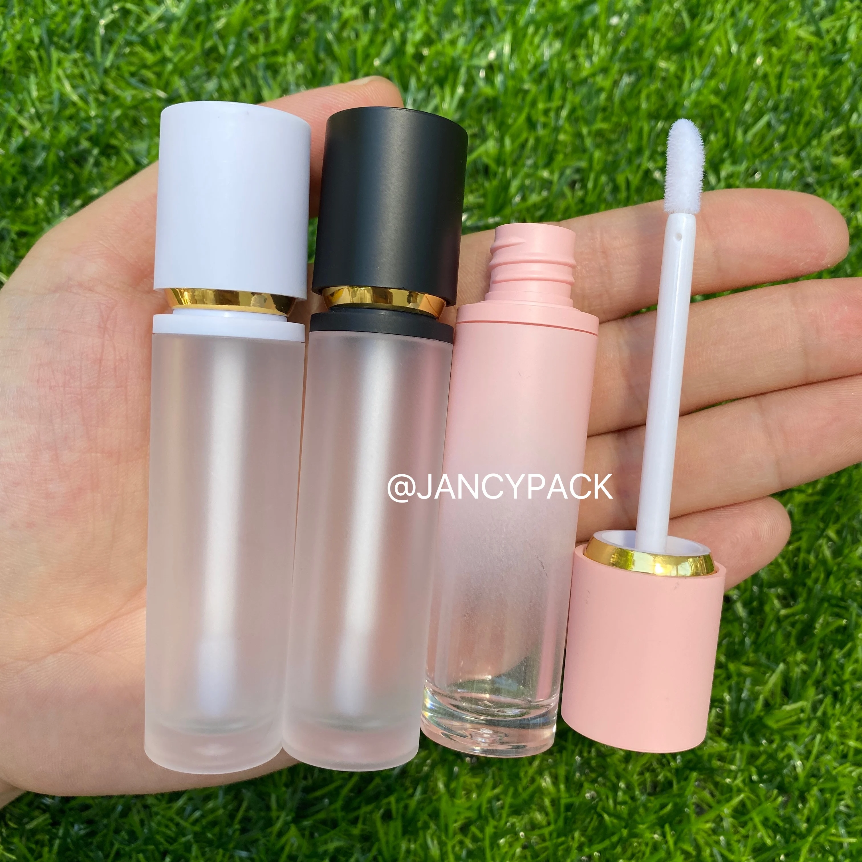 empty-lip-gloss-tube-diy-liquid-lipstick-container-round-frosted-bottles-lipstick-cosmetic-packing-container-custom-logo