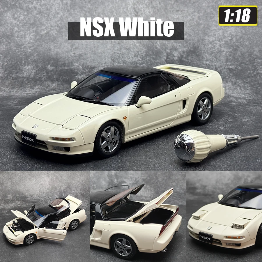 CLD Diecast Model 1:18 LCD Honda NSX MK1 NA1 Legering Volledig open automodel Statisch displaystuk Vakantiecadeaucollectie