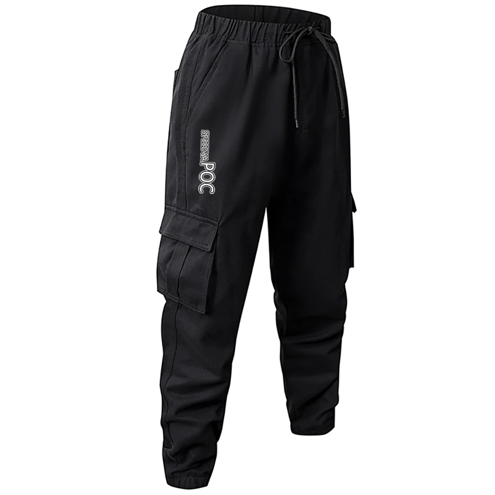 

SPEEDYAPOC Black Cargo Pants Man's Sweatpants Sports Bike Pants Camo Men's Bicycke Cycling Trousers Racing Clothing Pantalon MTB