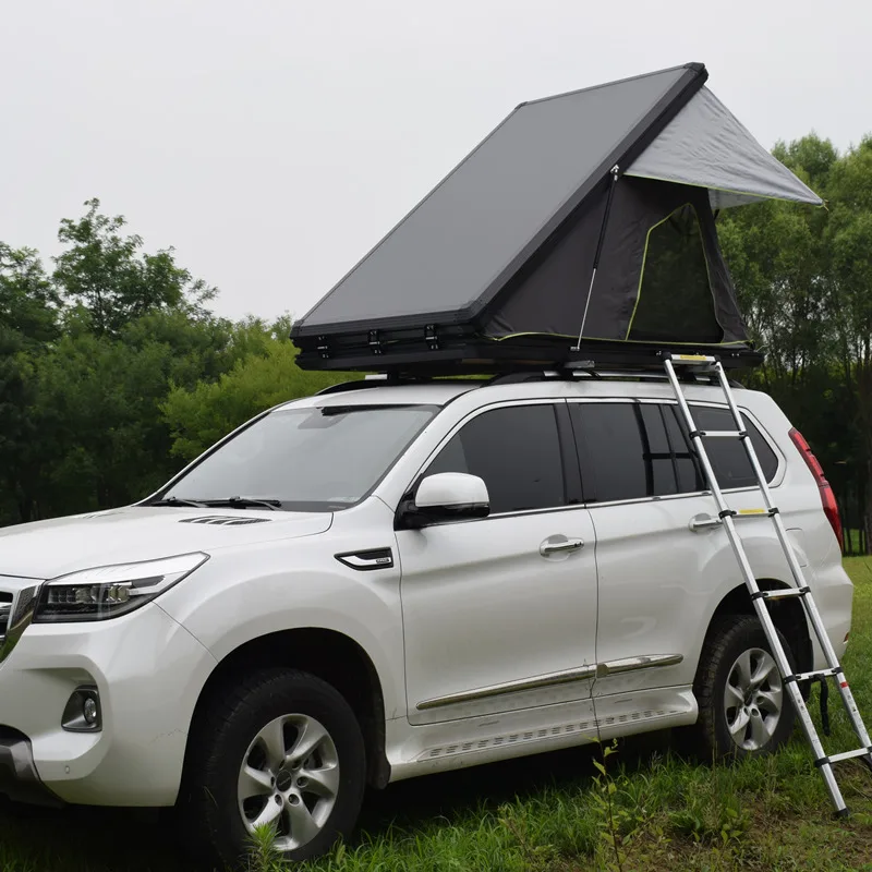 Outdoor Camping Truck Rooftop Tent Easy to Open Aluminum SUV Pop-up Open Hard Shell Roof Top Car Rooftop Tent