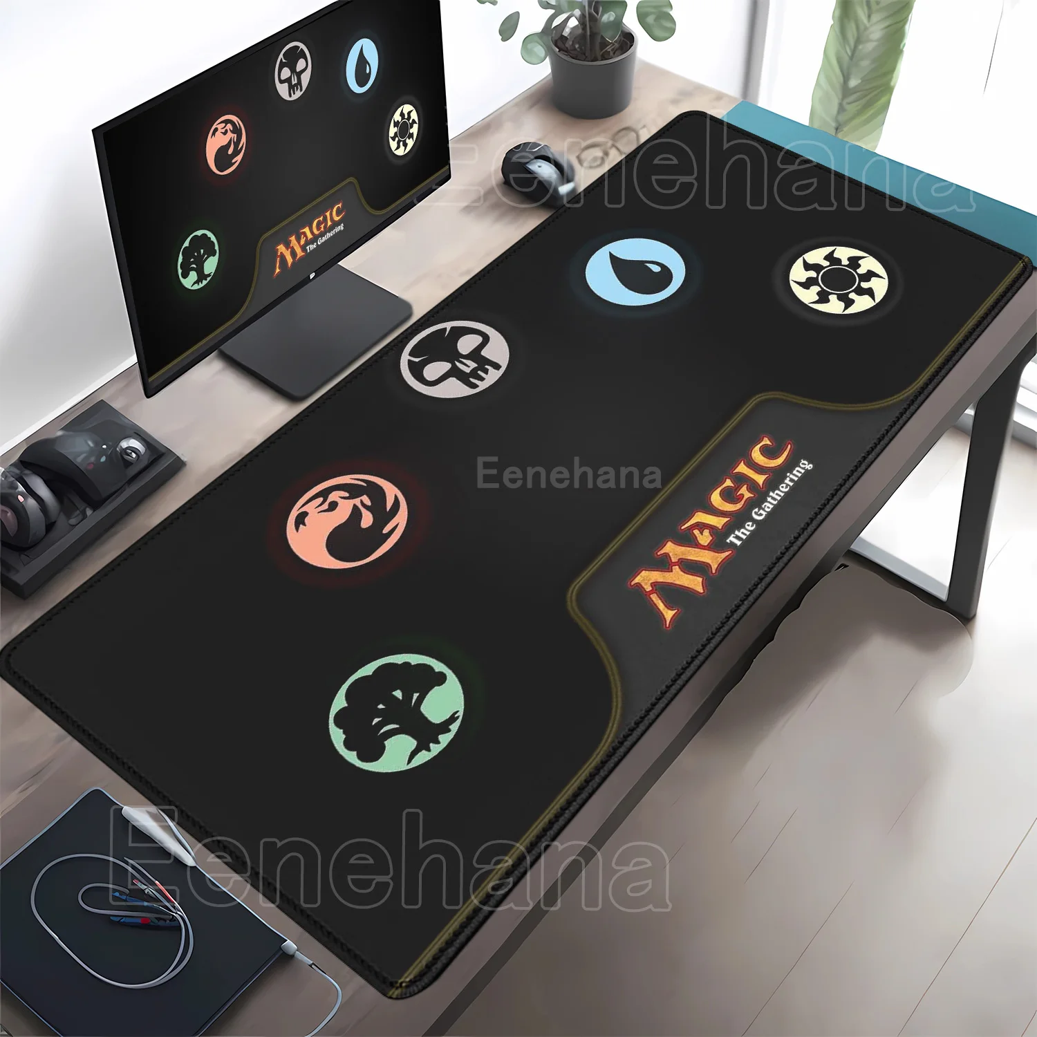 プレイマット マジック ザ ギャザリング マウスパッド MTG オフィス オーバーロック デスクマット ゲーム PC ラップトップ かわいい ラグ カーペット アクセサリー キーボード マウスパッド