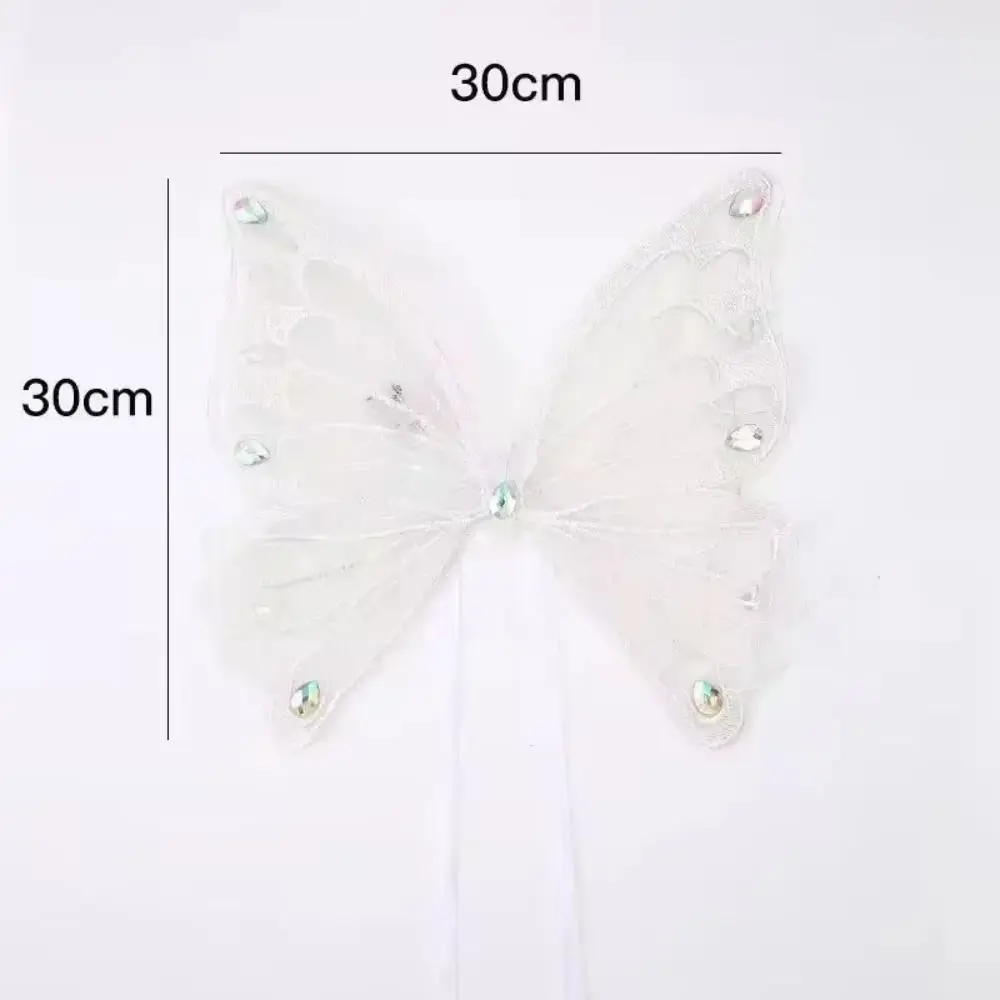 Dog Wings Glowing Butterfly Pet Back Decoration Cute Cat Accessories Dog Clothes for Small Medium Pet Supplies