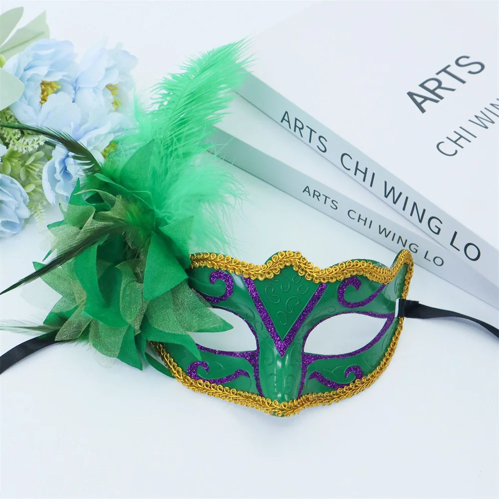 マスク演劇用フラワーマスク仮面舞踏会マスク装飾用男性用写真小道具コスチューム