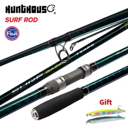 Hunthouse Surf Gazer Spinning Fishing Rod Long Cast Beach 4.27m 4.25m 4.05m 3 Section 6+1 Fuji Guide Carbon Fiber Accessories