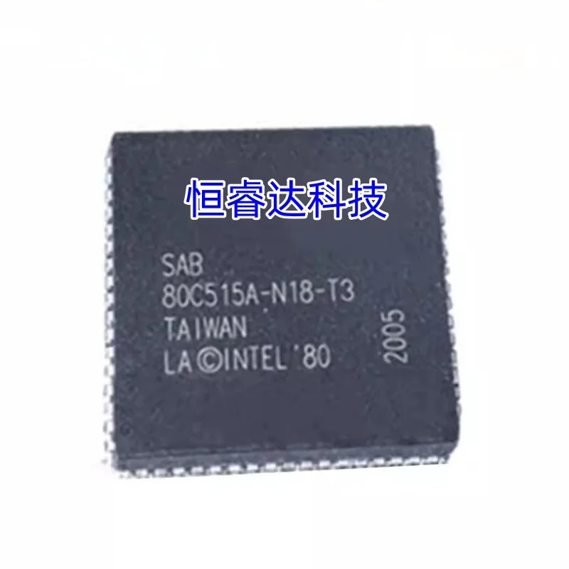 1pcs New SAB80C515A-N18-T3 SAB80C515A-N18 SAB80C515-LN PLCC-68 Microcontroller chip