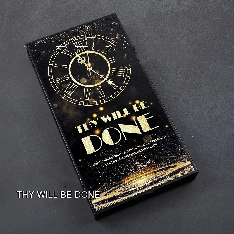 Thy Will Be Done Trick by Alexander Magic Tricks Gimmick Illusions Magiciain Mentalism Prediction Magic Props