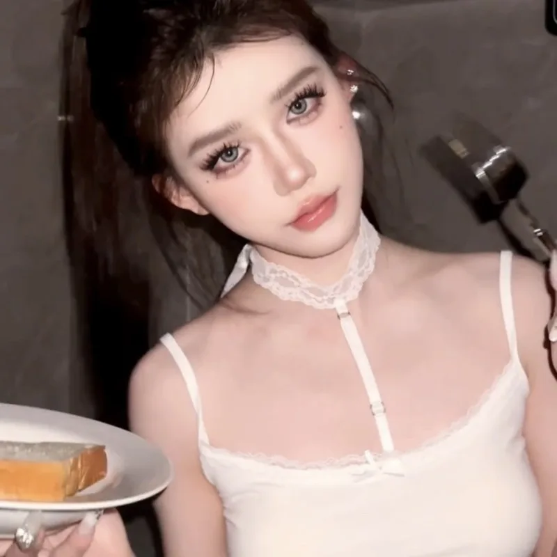 新しいレトロなハロウィンクリスマスレースT字型カラーネックレス、ネックアクセサリー一体型、セクシーで魅惑的なボディアクセサリー