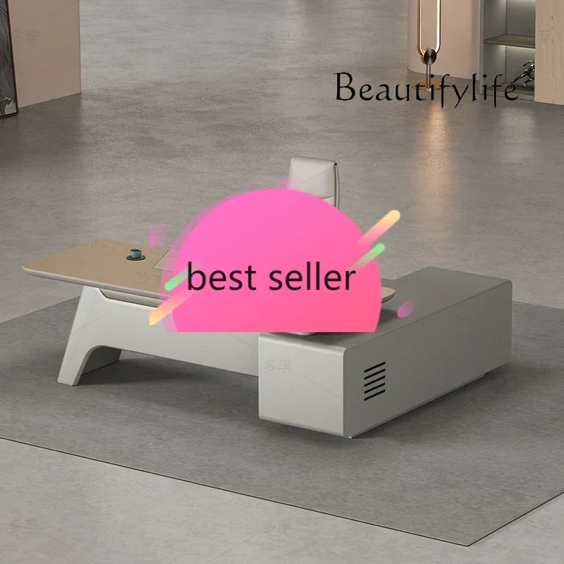 

Nn Modern Chair Office Desk Asthetic Organiser Storage Drawers Kawaii Table Reception L Shaped Mesa De Escritorio Office Furnitu