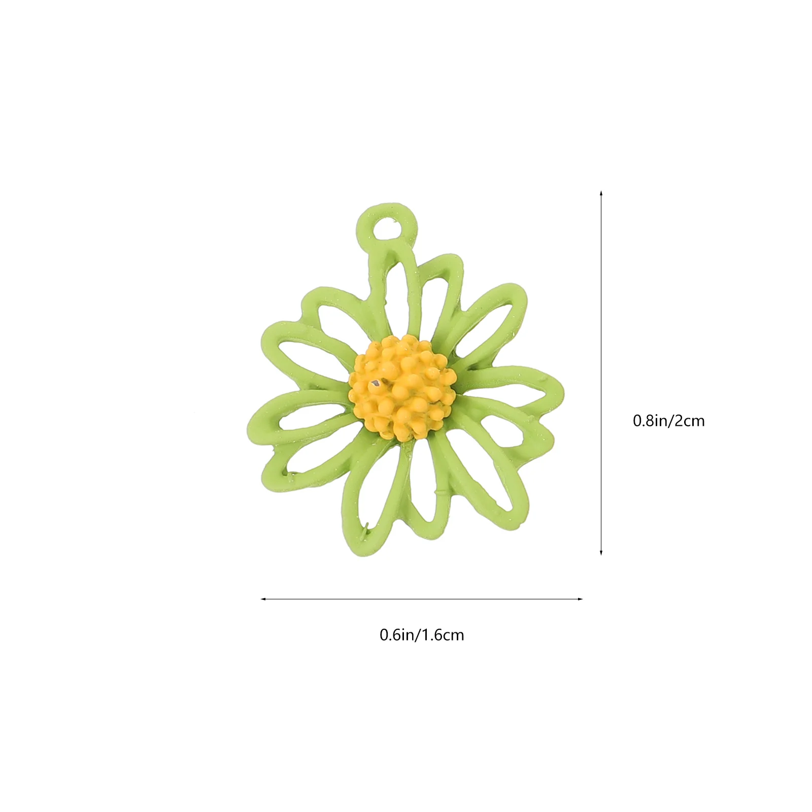 30Pcs Alloy Daisy Pendants Charms DIY Jewelry Making Findings for Earrings Necklaces Bracelets Crafts Daisy Charms