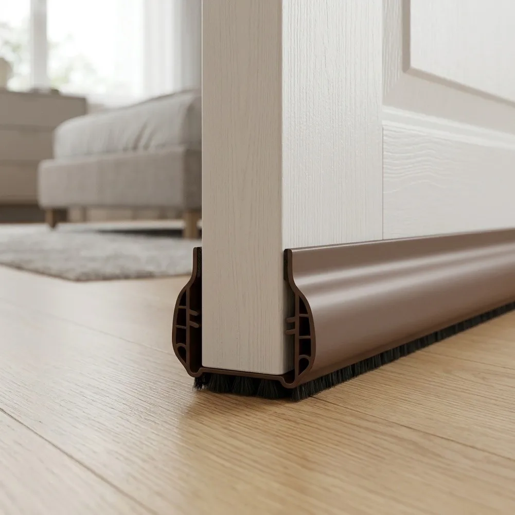 Under Door Draft Stopper Door Seam Sealing Strip Long-lasting Performance Door Sealing Strip For Quieter Bedroom Environment