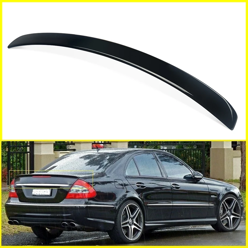 

AMG Style Rear Tail Wings Gloss Black For Mercedes Benz 2003-2009 E-Class W211 E280 E300 E320 E350 E500 E63 AMG Rear Spoiler