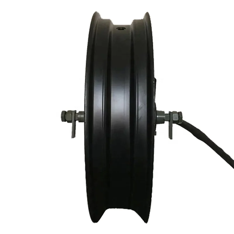 17 inch QS 72v 8000w high-power electric motorcycle motor