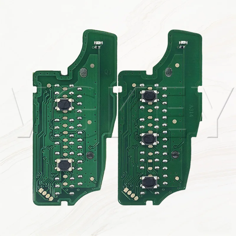 VG CWTWB1G767 For Qashqai J11 Pulsar C13 Juke F15 X-Trail T32 Micra 4A PCF7961M Chip 433MHz Smart Flip Remote car key 2/3Buttons