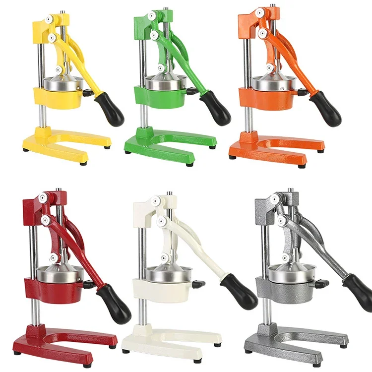 Household Manual Fruit Juicer Machine Cast Iron For Lemon Lime Orange Squeezer Cold Press Juice Extractor Hand Press