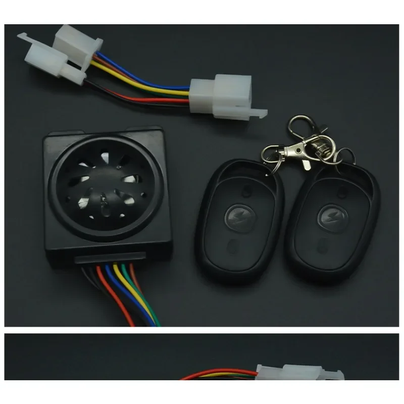 

Zza для 36 В-72 В, беспроводной противоугонный пульт дистанционного управления, охранная сигнализация, электрическая сигнализация для велосипеда/трехколесного велосипеда, запуск одной кнопкой