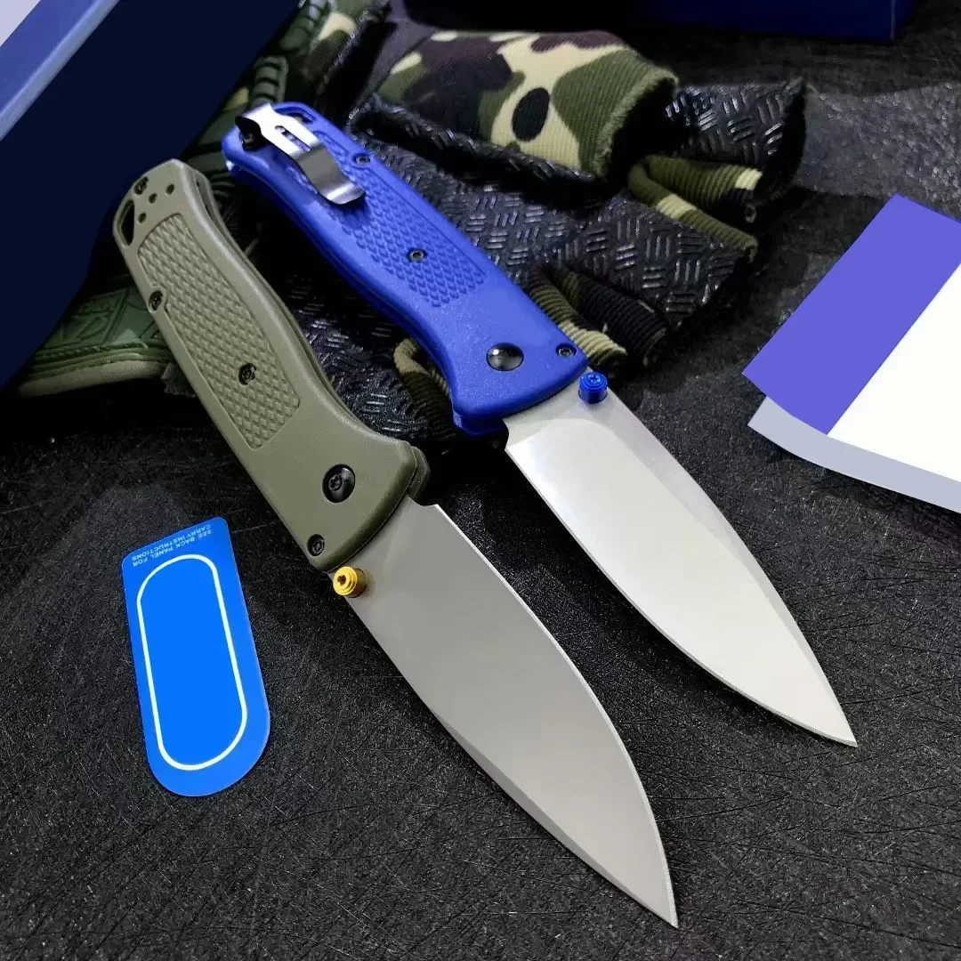 BM 535 Mini Bugout EDC Munual Folding Pocket Knife Survival Tactical Knife for Men Outdoor Hunting Hand EDC Knives Utility Tools