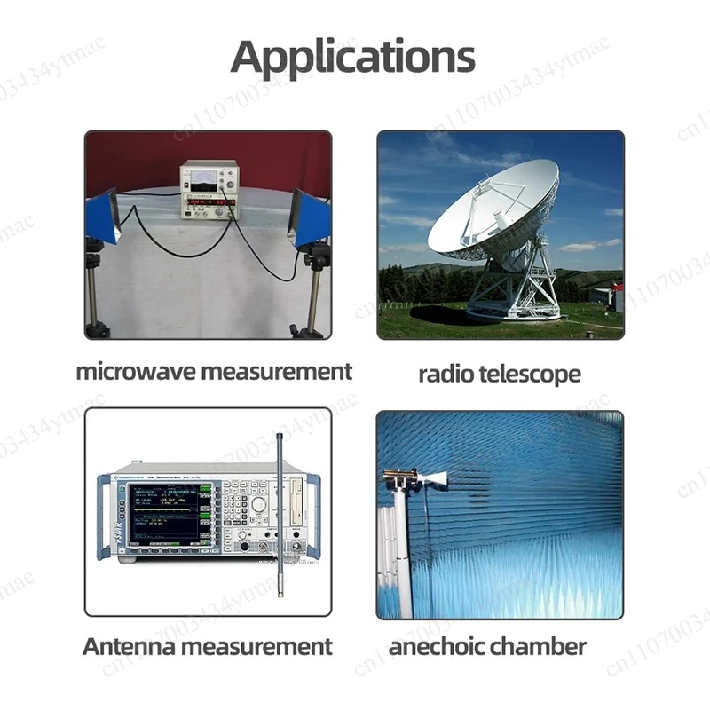 1GHz-18GHz Horn Antenna For Microwave Radio Telescope EMC Testing Antenna Measurement