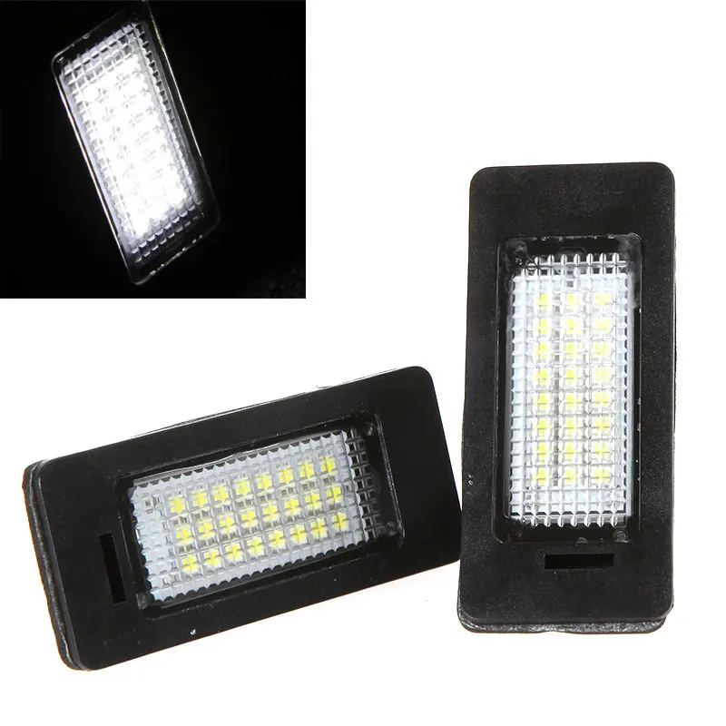 Canbus Led رقم لوحة لرقم لوحة ترخيص ضوء مصباح أبيض ل E39 M5 E70 E71 X5 X6 M5 E90 E92 E93 M3