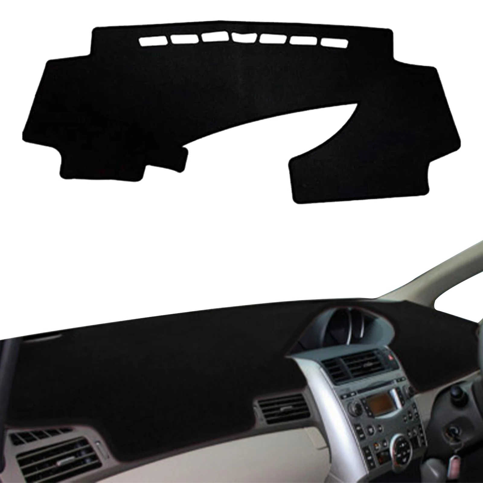 

for Toyota Verso 2009 2010 2011-2018 Car Dashboard Cover Sunshade Non‑Slip Protector Dash Mat Interior Decor Pad Accessories