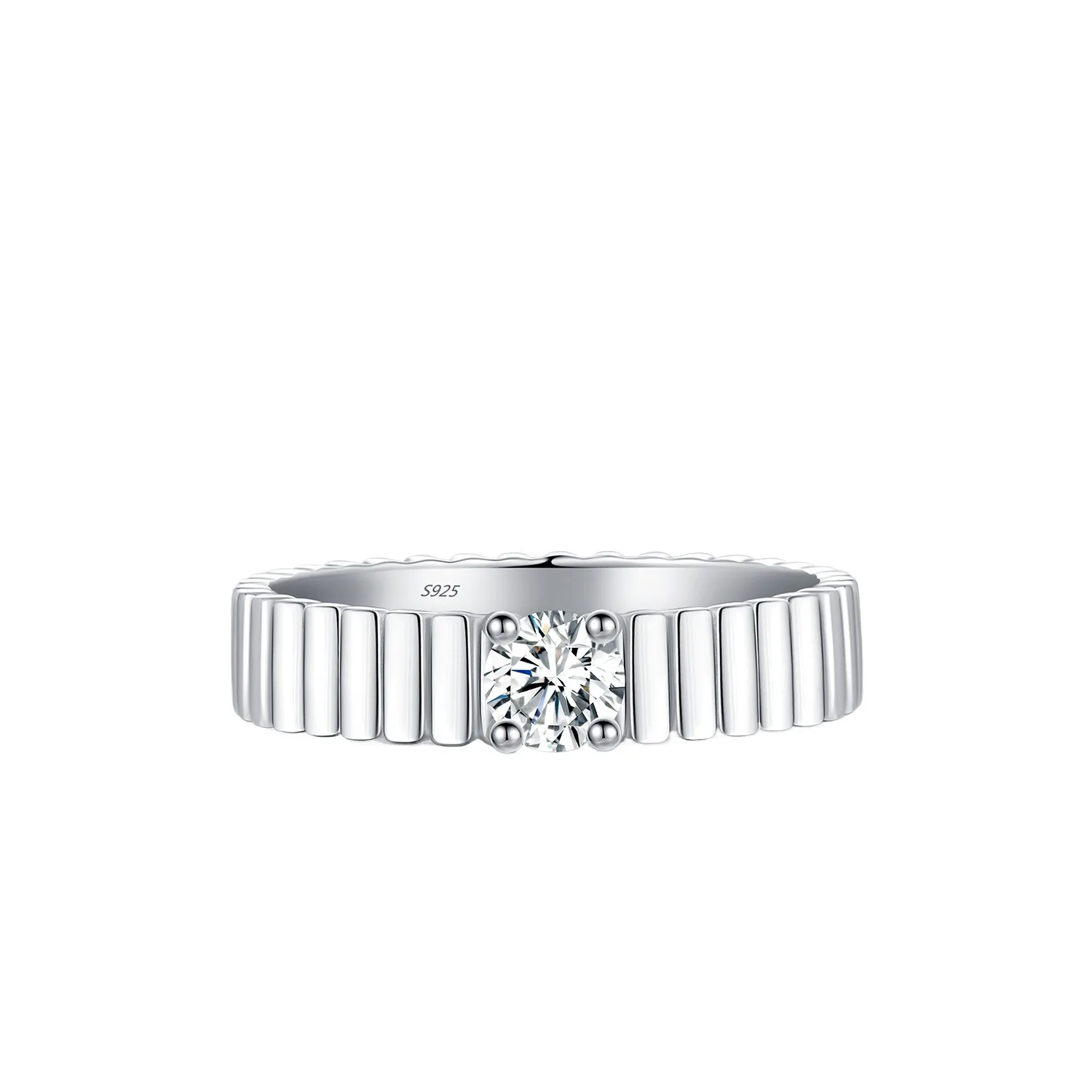 

Dawn's Jewel Moissanite 925 Silver Ring Neutral Everyday Wear Fine Fashion Luxury Ring for Anniversary Gift anillos