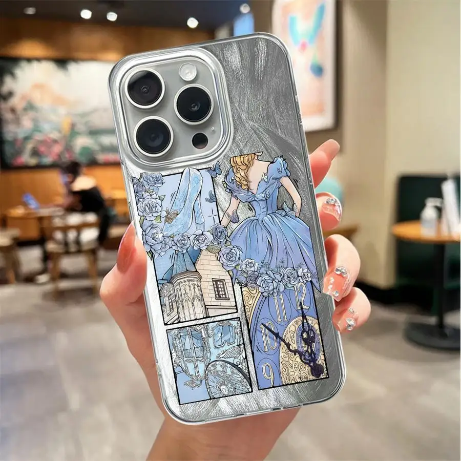 حافظة لهاتف آيفون 16e 11 13 Pro 16 Pro Max 14 15 12 14 Plus من ديزني الجميلة