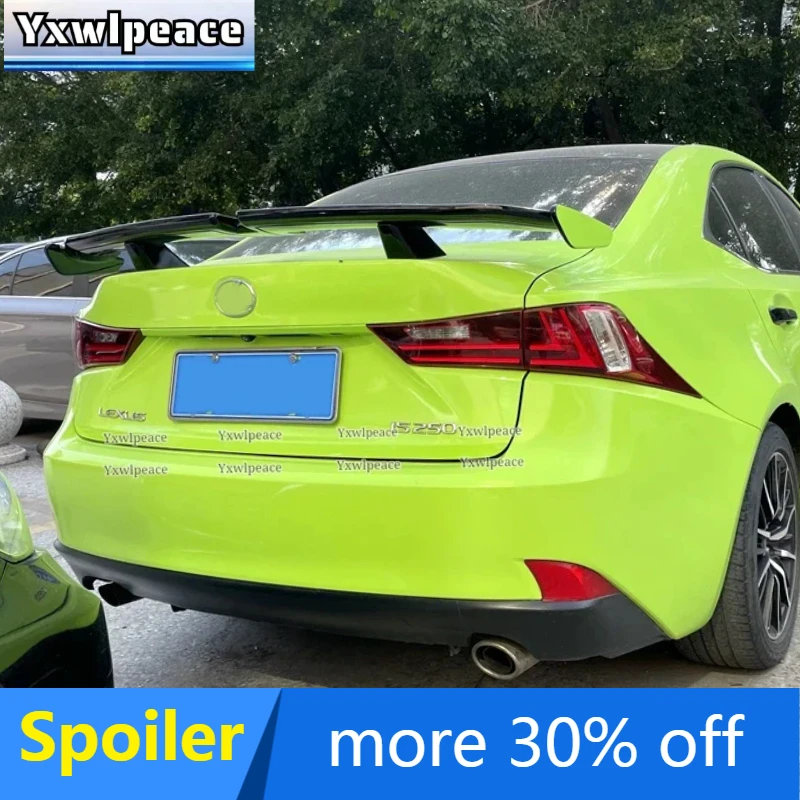 

For Lexus IS IS250 IS300 IS350 2014 2015 2016 2017 2018 High Quality ABS Plastic Rear Trunk Lip Spoiler Body Kit Accessories