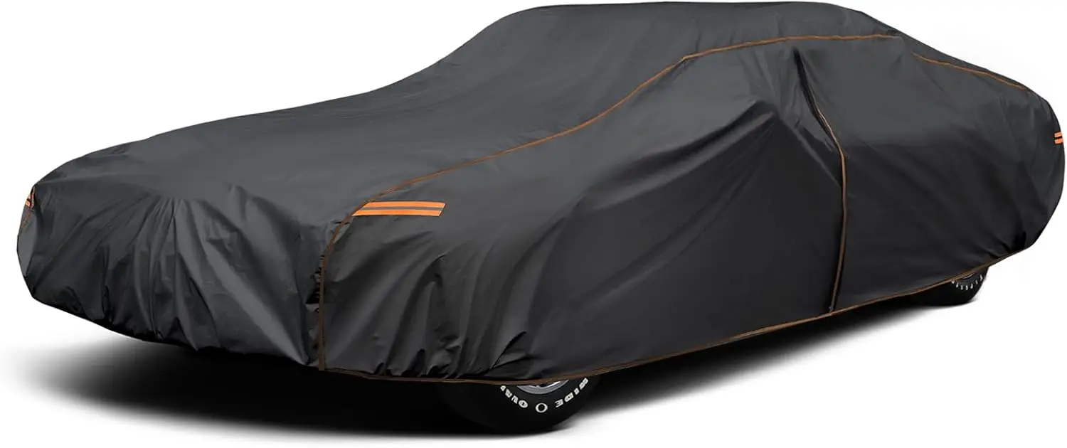 

6 Layer Extra Large Universal Car Cover for Sedans up to 225 Inch, Fits Classic Models