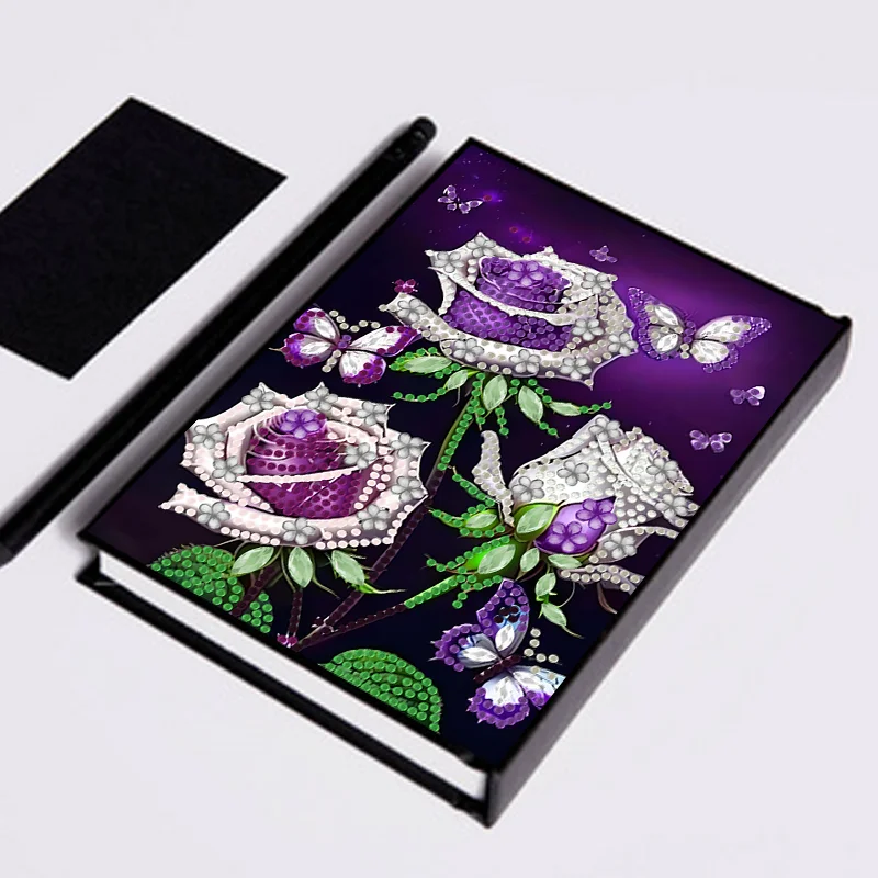 1 Set, Diamond Painting DIY Ha - Leatherwork Flowers ulasan dan harga