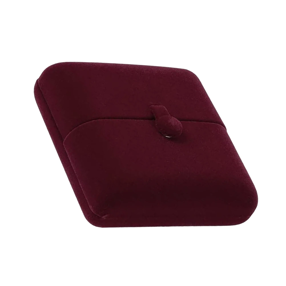 

Jewelry Box Velvet Organizer for Bracelets Rings Travel Flannel Storage Display Home Hotel Party Gift Jewelry Case