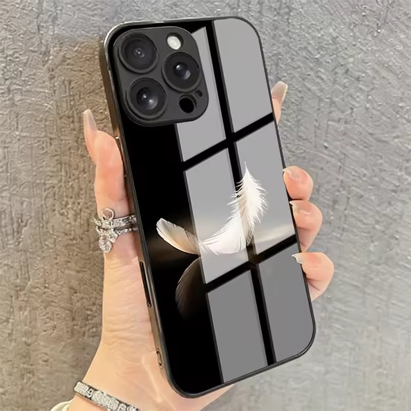 강화유리 케이스 측면 보호 구조