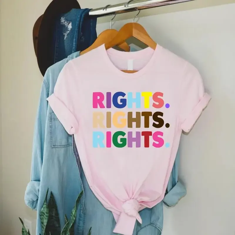 Human Rights T Shirt Pride Lgbt Gay Civil Lesbian LGBTQ Support Bisexual