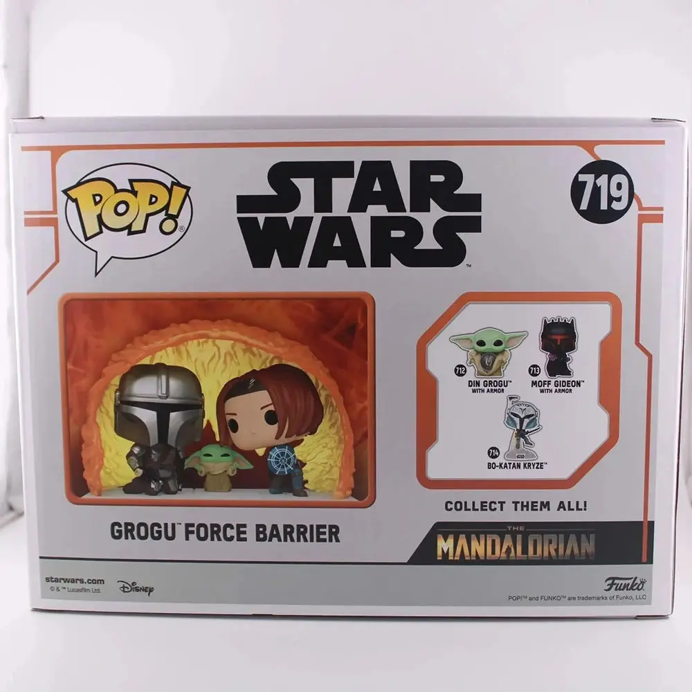 Funko Pop Original Model Star Wars GROGUFORCE BARRIER Anime Figure Statue Model Toys Collectibles Gifts for Child Festival - Image 7