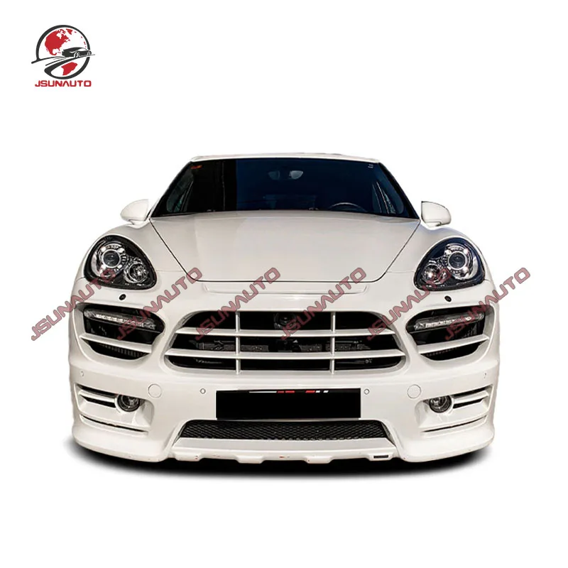 For Cayenne 958 Turbo GTS Wide Style Front Bumper Side Skirts Rear Diffuser Body Kit For 2011-2014 Cayenne 958.1