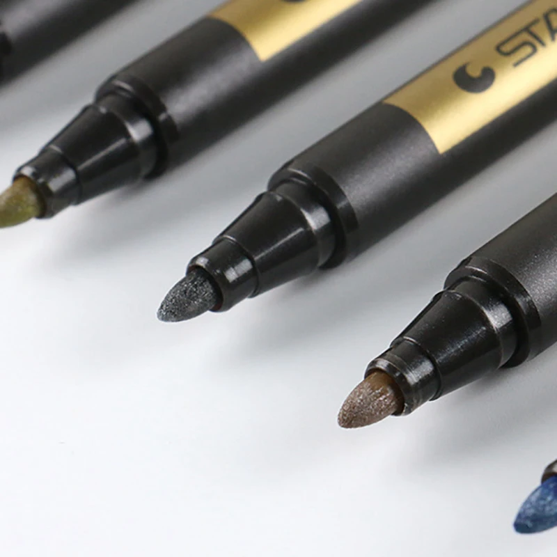 Sealing Wax Stamp Mark Pen Scrapbooking Decor Fire Paint Seal Special Graffiti Gold Markers Tracing Line Pens Handcraft Tools