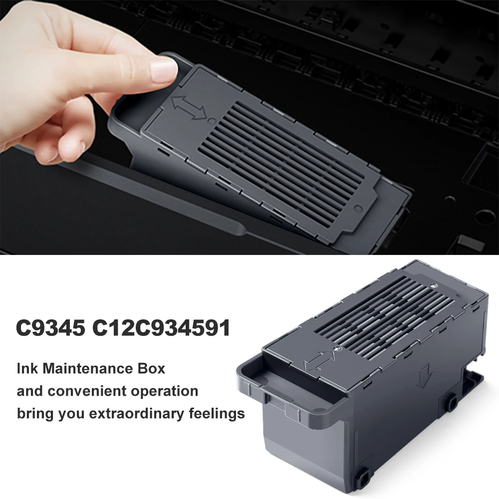 C9345 ink maintenance box for Epson L15150 L15160 L15158 L15168 L6578 L6558 WF-7820 4820 ET-5800 ET-5850 ET-5880 Waste ink tank