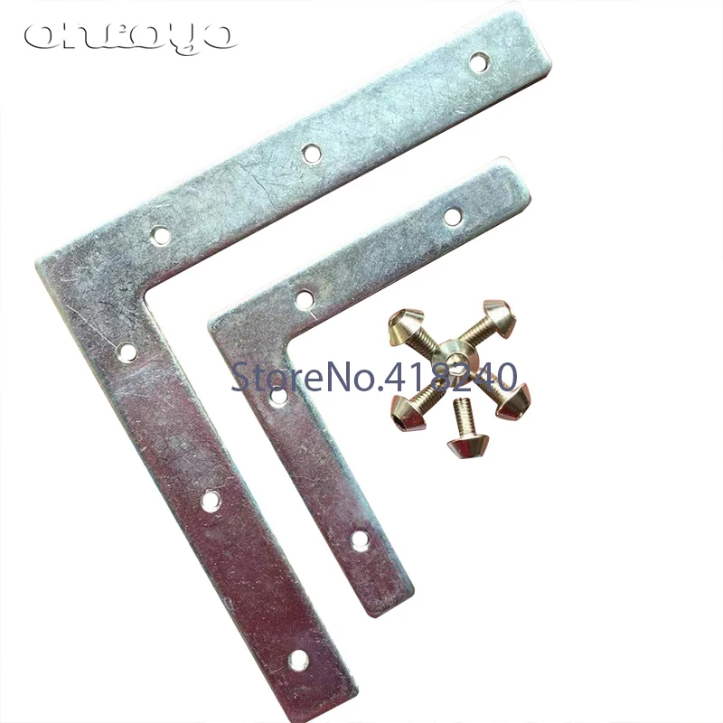 Computer Embroidery Machine Accessories Aluminum Alloy Frame Angle Iron L-shaped Bracket Frame Docking Umbrella Screws