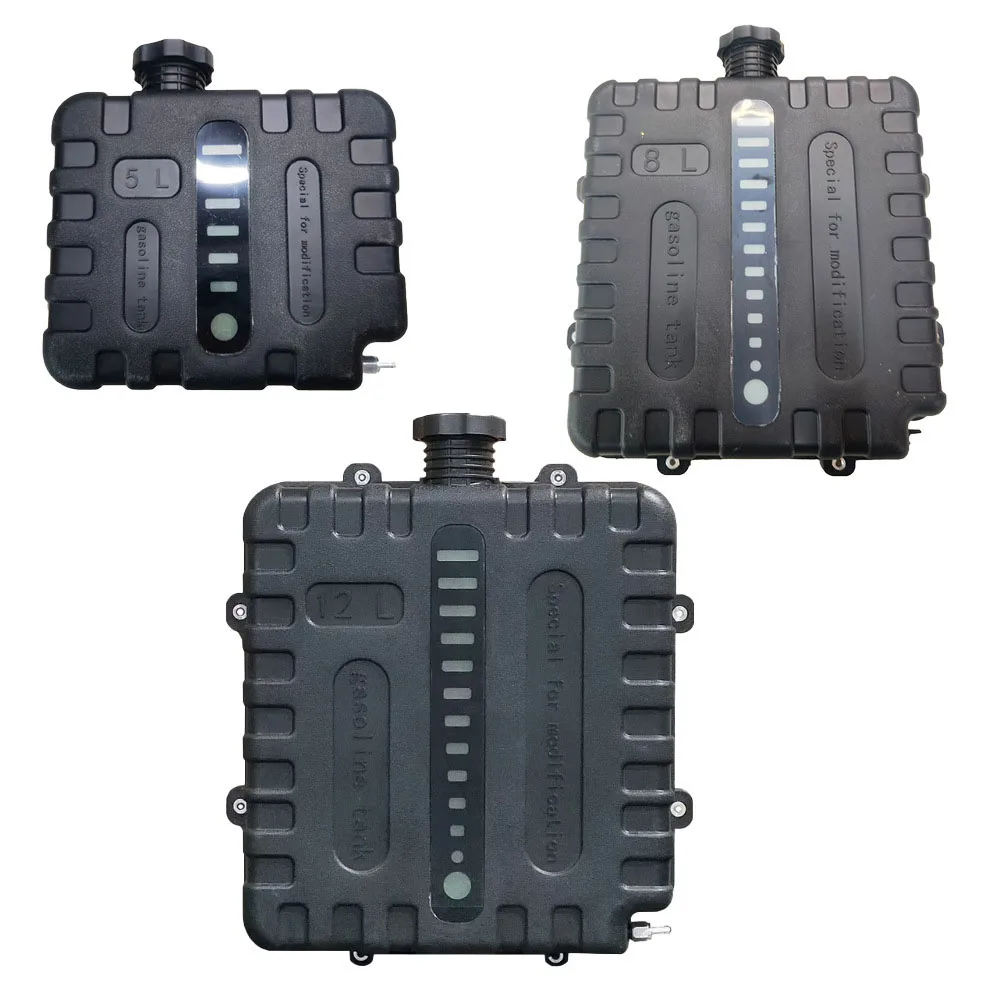 5/8/12L For Car Truck Camper Caravan Motorcycle ATV Air Diesel Heater Fuel Tank Antistatic Leakproof Oil Storage With Cap